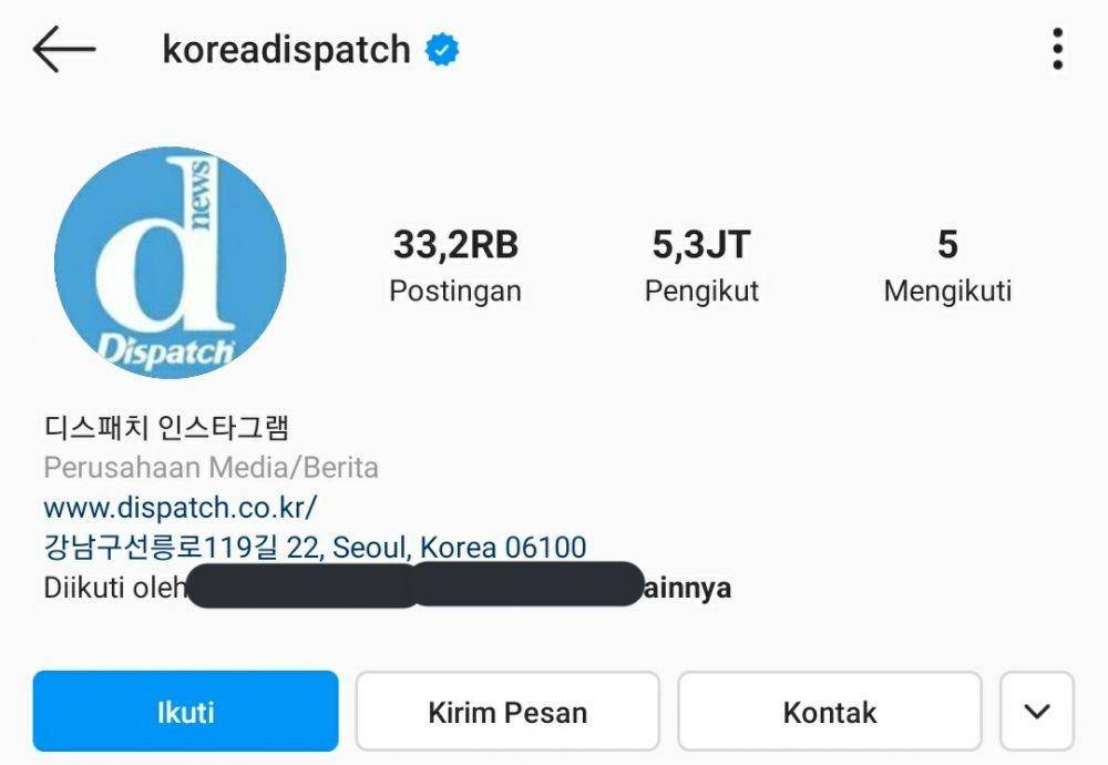 tangkapan layar Instagram Dispatch (twitter.com/urichilsq)
