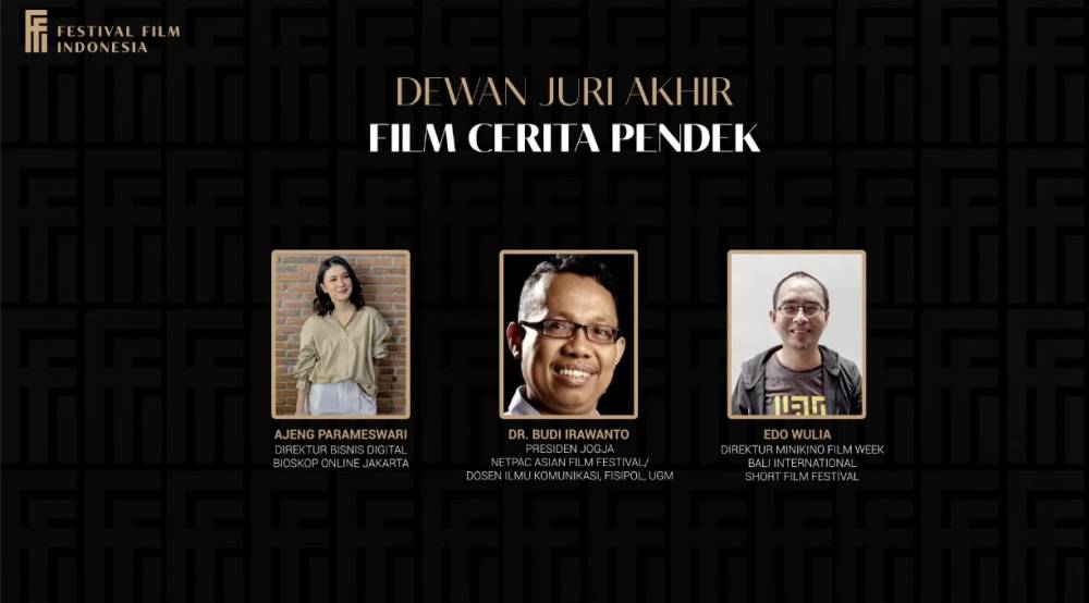 daftar juri film cerita pendek (dok. Festival Film Indonesia)