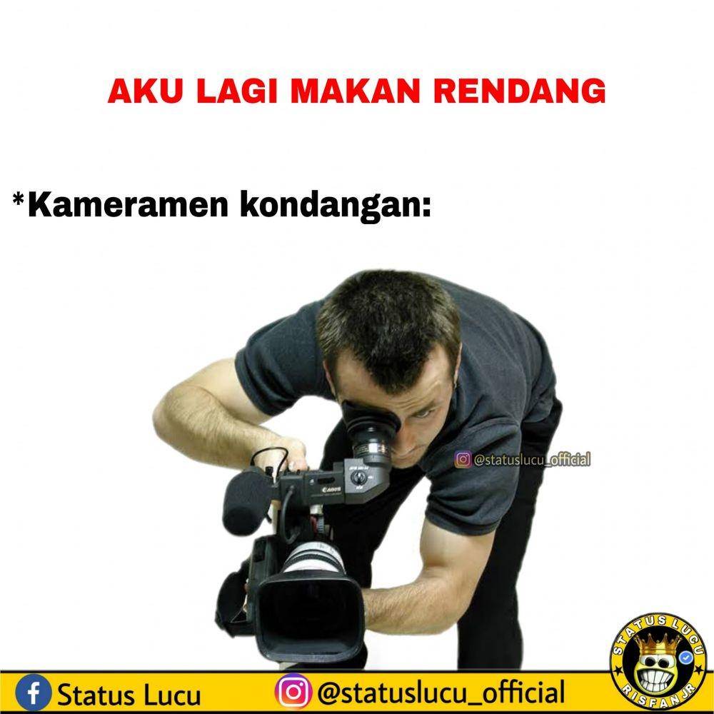 meme kameramen (instagram.com/statuslucu_official)