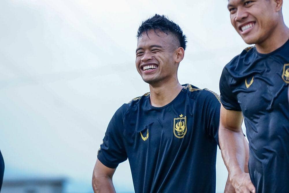 Pemain PSIS Semarang sedang jalani latihan rutin. (dok. PSIS)