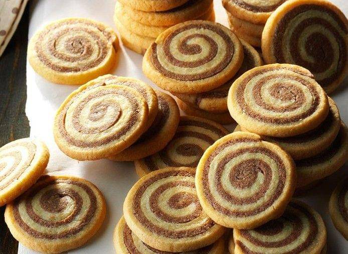 ilustrasi kukis spiral (tasteofhome.com/Taste of Home)