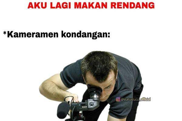 meme kameramen (instagram.com/statuslucu_official)
