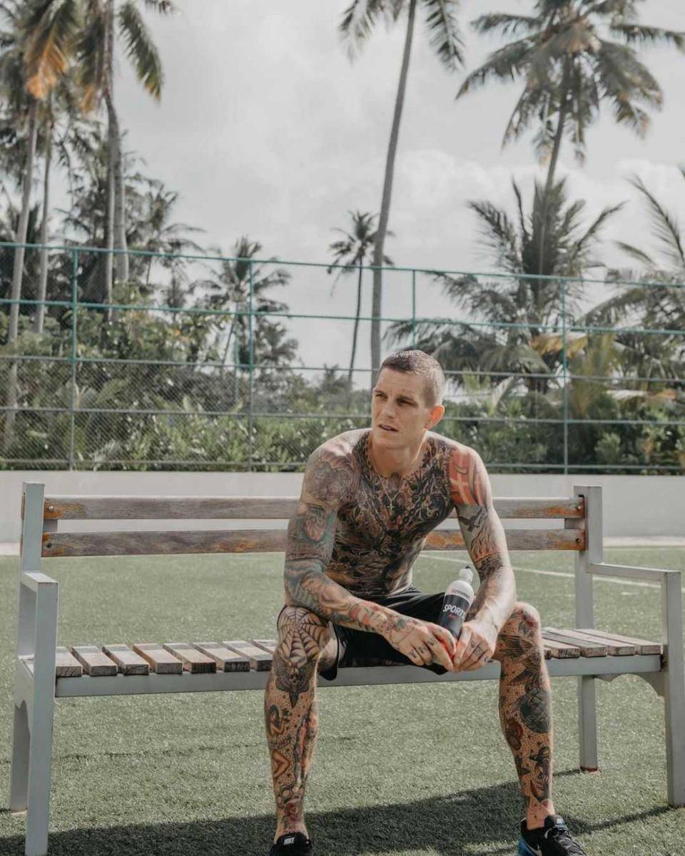 potret Daniel Agger (instagram.com/danielagger22)