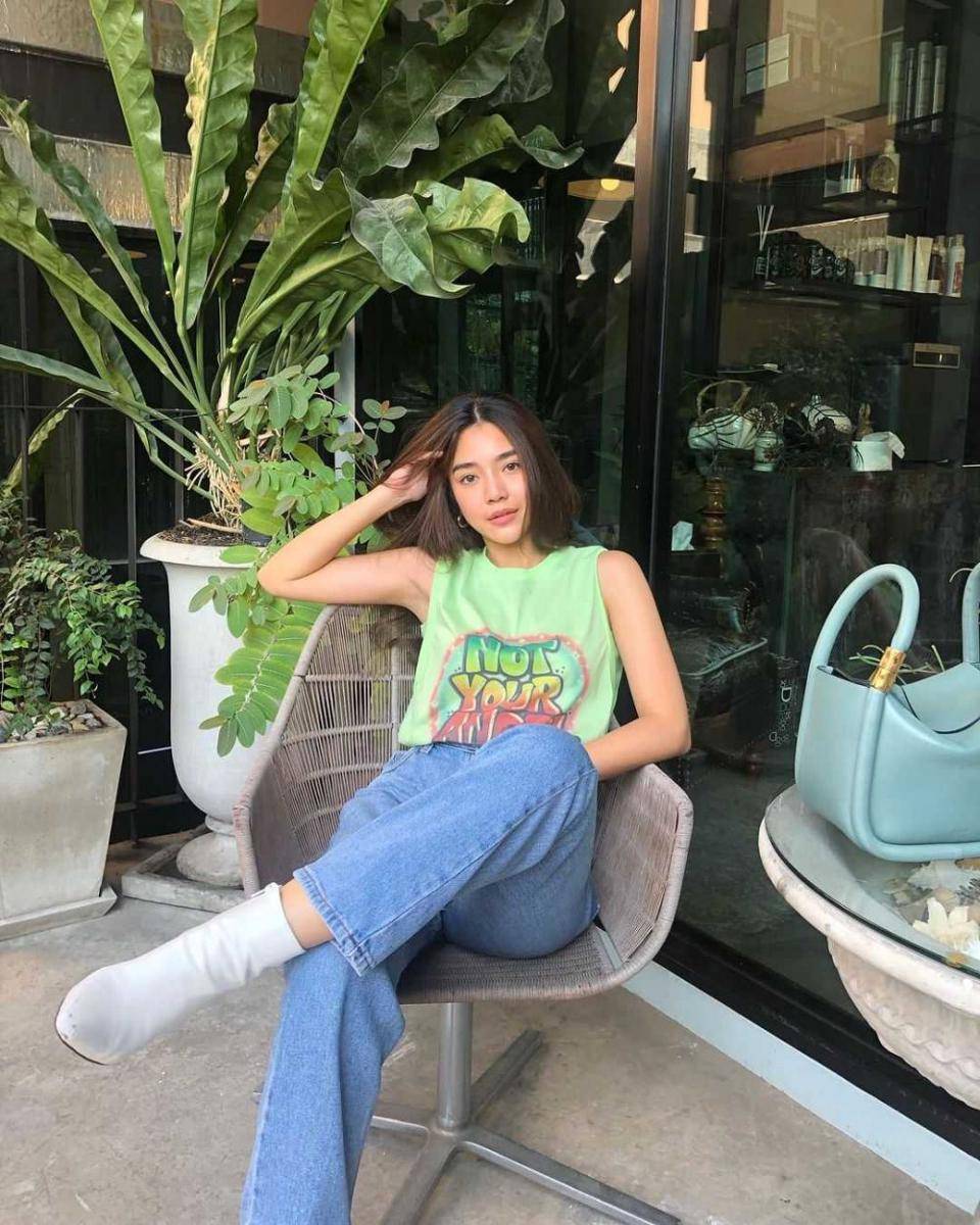 Boyish style ala Prang Kannarun (instagram.com/ladiiprang)