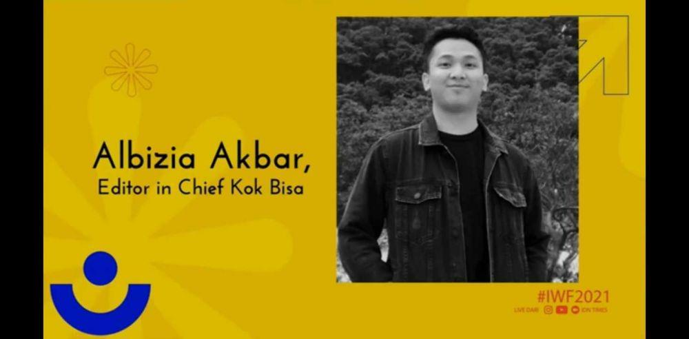 IWF 2021: 5 Cara Membuat Konten Sains yang Asyik menurut Albzia Akbar