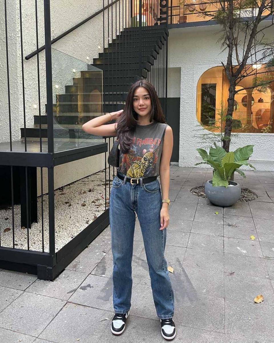 Boyish style ala Prang Kannarun (instagram.com/ladiiprang)