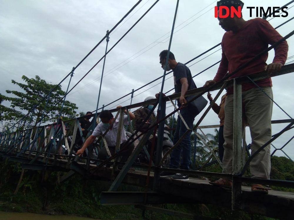 Jembatan yang memiliki nilai bersejarah di Binjai (IDN Times/ Bambang Suhandoko)