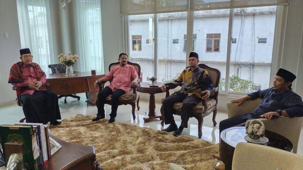 Bertemu MUI, Rahudman Minta Pembangunan Islamic Centre Dilanjutkan