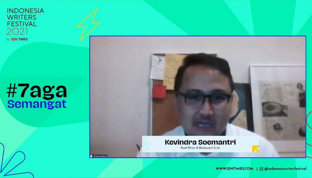 Kevindra Soemantri di IWF 2021 (youtube.com/IDN Times)