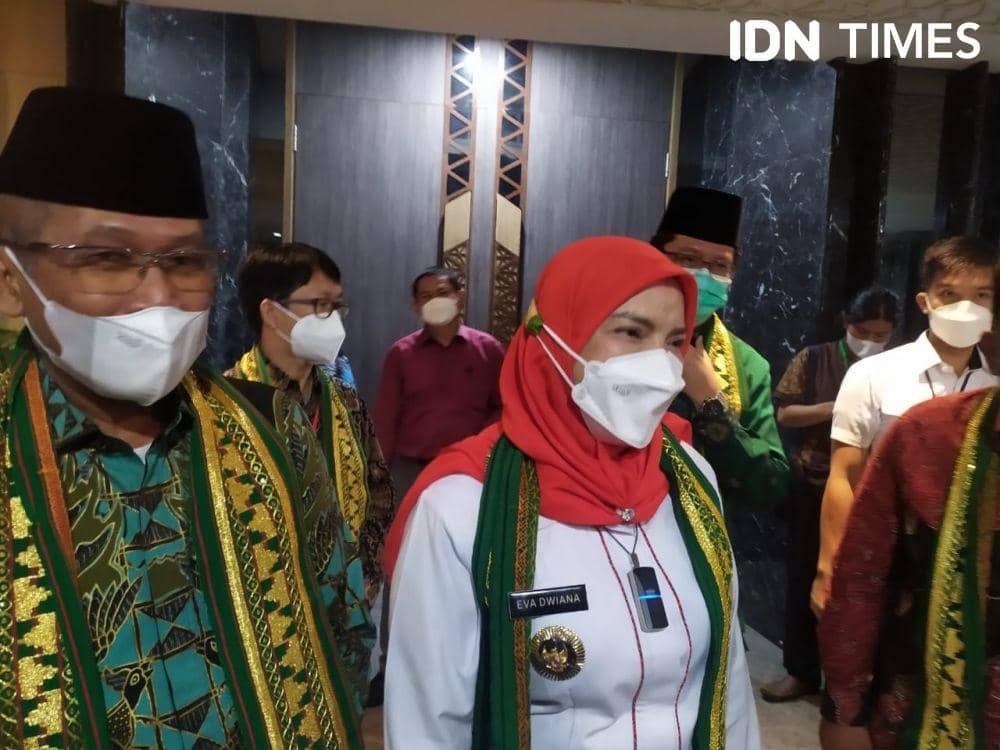 UIN Raden Intan Lampung terpilih menjadi tuan rumah penyelengara kegiatan The 1st National Student Leaders on Sustainability Meeting (NSLSM) 2021. (IDN Times/Tama Yudha Wiguna)