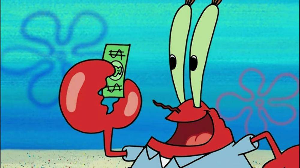 karakter Mr. Krabs (youtube.com/SpongeBob SquarePants Official)
