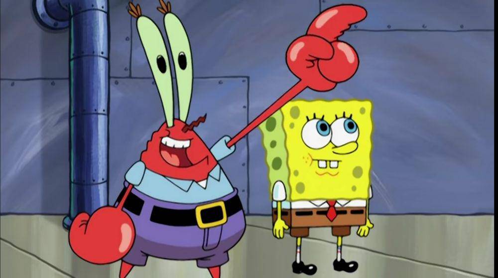karakter Mr. Krabs dan SpongeBob (youtube.com/SpongeBob SquarePants Official)