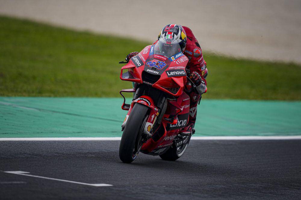 Jack Miller pada balapan GP Emilia Romagna. (twitter.com/jackmilleraus)
