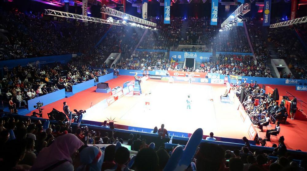 potret Istora Senayan, Jakarta, saat gelaran Indonesia Open 2019 (bwfworldtour.bwfbadminton.com)