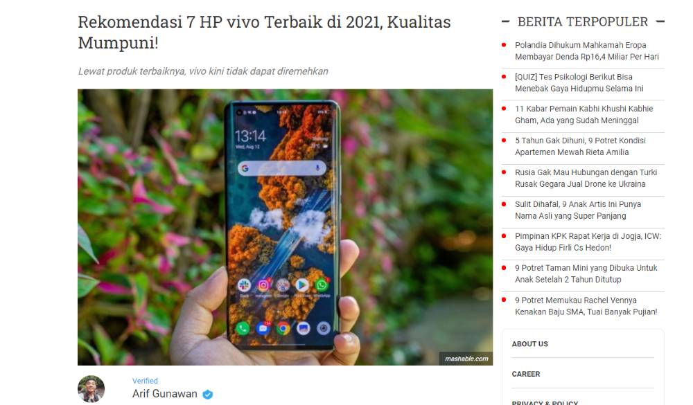 contoh penulisan judul artikel (idntimes.com)