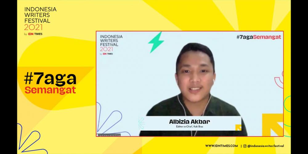 IWF 2021: 6 Kiat Membuat Konten Sains Menarik ala Albizia Akbar