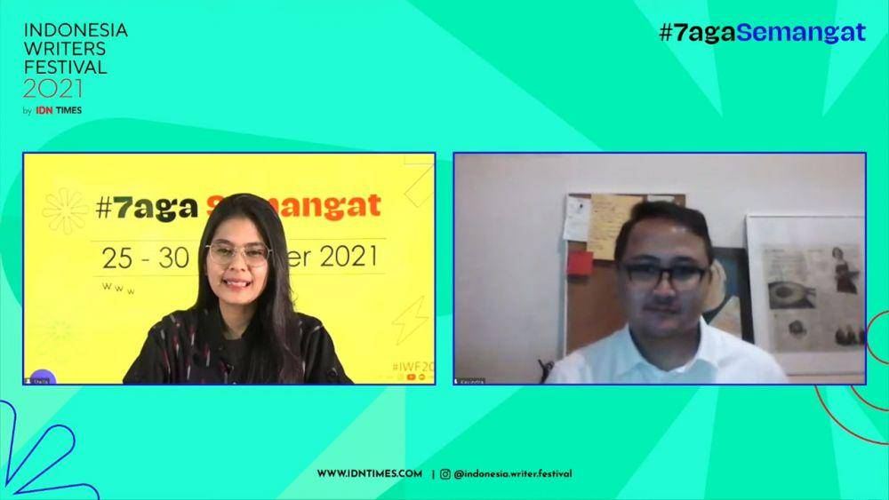 Kevindra Soemantri di IWF 2021 by IDN Times (youtube.com/IDN Times)