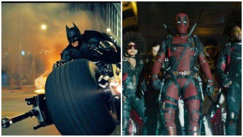 The Dark Knight dan Deadpool 2. Berbagai sumber