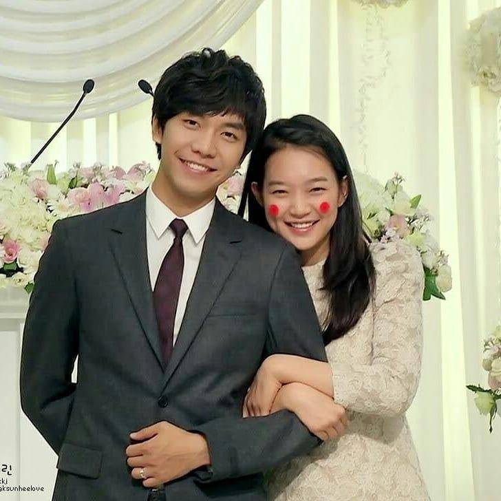 Lee Seung Gi dan Shin Min Ah (instagram.com/panang72)