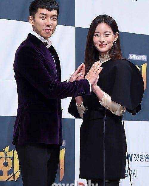 Lee Seung Gi dan Oh Yeon Seo (instagram.com/leeseunggi_russia)