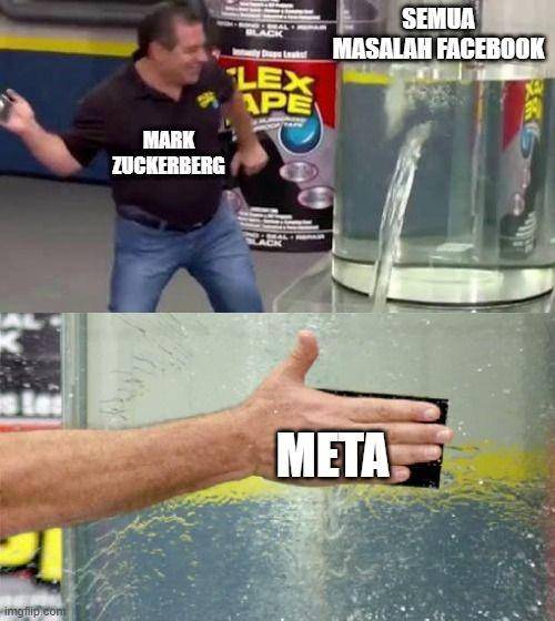 meme facebook ganti nama Meta (9gag.com)