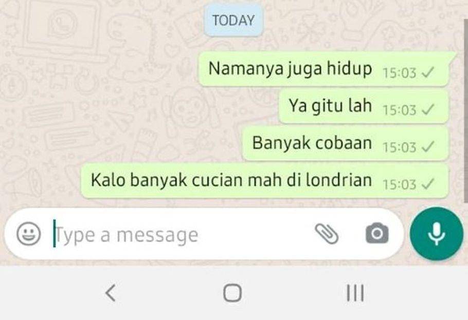 chat kirain mau dikasih motivasi (instagram.com/receh.id)
