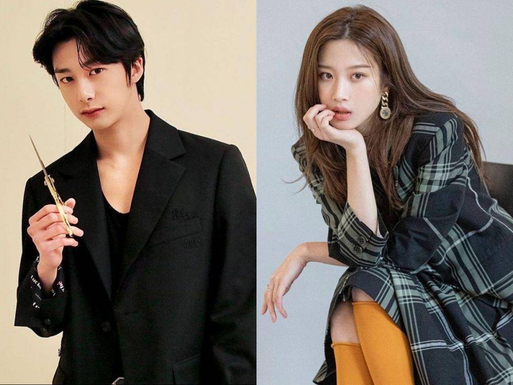 Hyungwon Monsta X dan Moon Ga Young(instagram.com/official_monsta_x |instagram.com/m_kayoung))