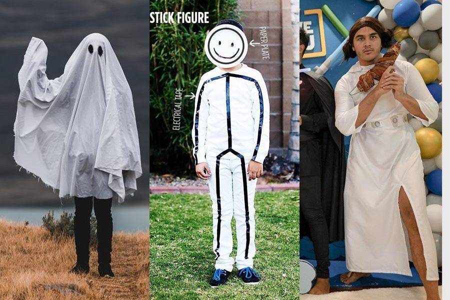 kostum halloween putih (berbagai sumber)