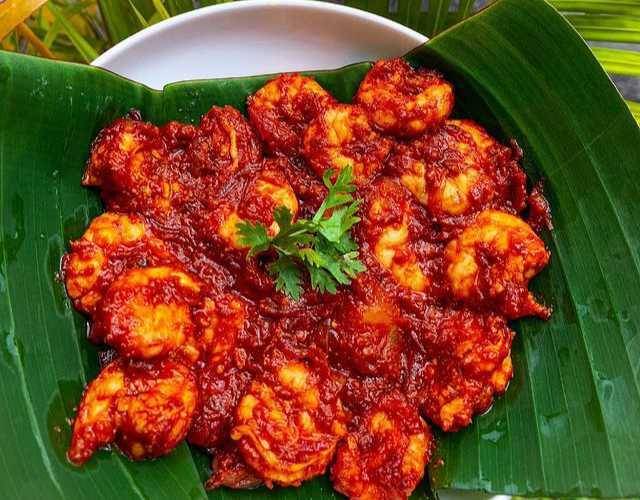Sambal udang balado (instagram.com/bellytrails)