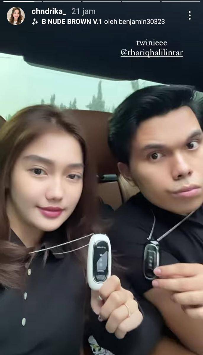 potret Chandrika Chika dan Thariq Halilintar (instagram.com/chndrika_)