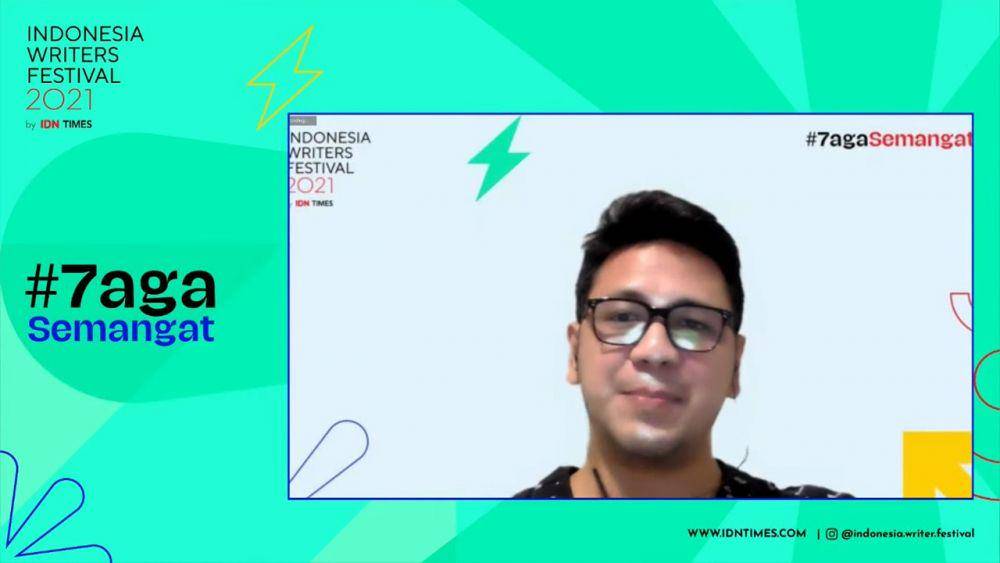 Zarry Hendrik di IWF 2021 by  IDN Times. (youtube.com/IDN Times)