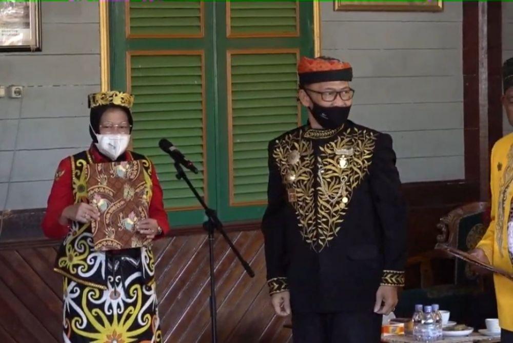 Risma Dapat Gelar Adat 'Adji Nasyrah Maliha' dari Kesultanan Bulungan