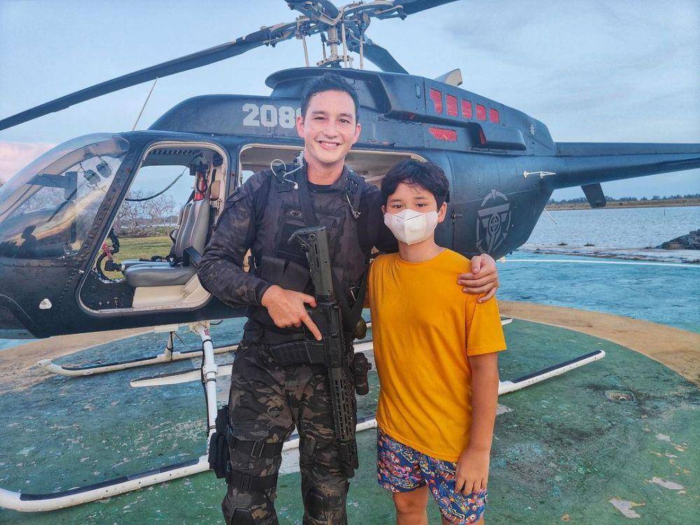 Mike Lewis dan Kenzou Leon (instagram.com/mike_lewis)