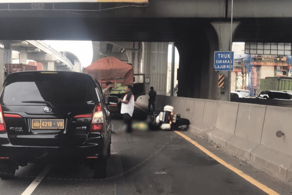 Sopir Truk yang Lindas Polisi Lalu Lintas di Cikampek Jadi Tersangka