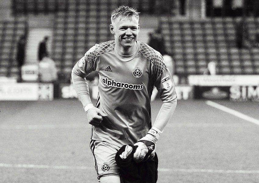potret Aaron Ramsdale saat berkostum Sheffield United (instagram.com/aaronramsdale)