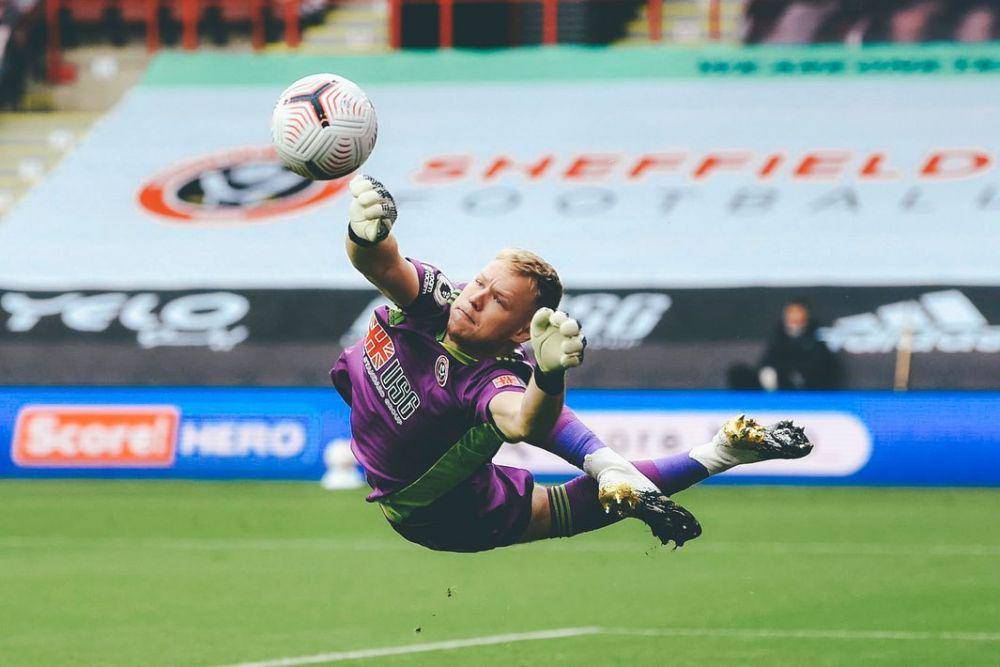 potret Aaron Ramsdale saat berkostum Sheffield United (instagram.com/aaronramsdale)