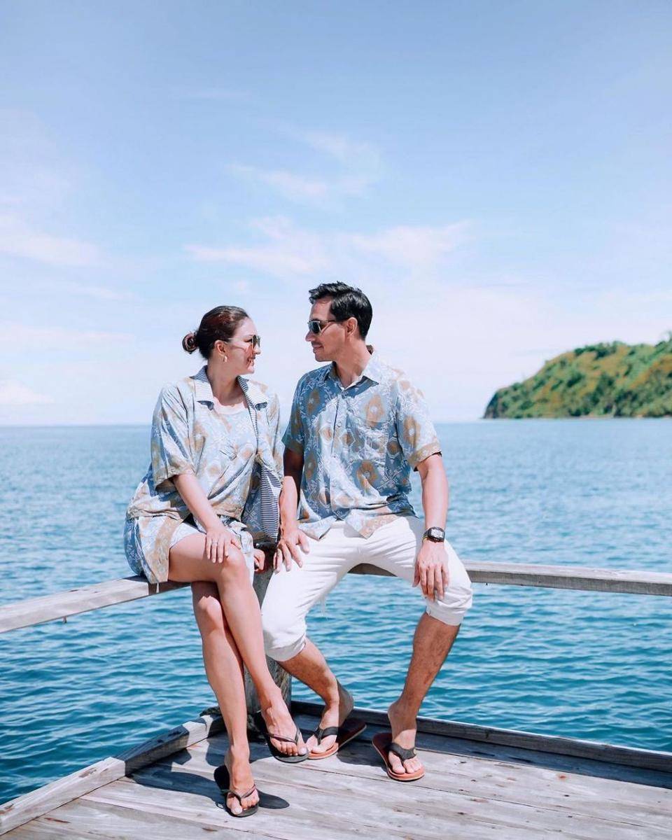Donna Agnesia dan Darius Sinathrya. (instagram.com/dagnesia/)