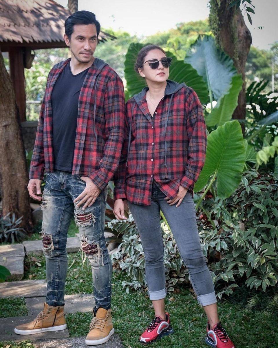 Donna Agnesia dan Darius Sinathrya. (instagram.com/dagnesia/)
