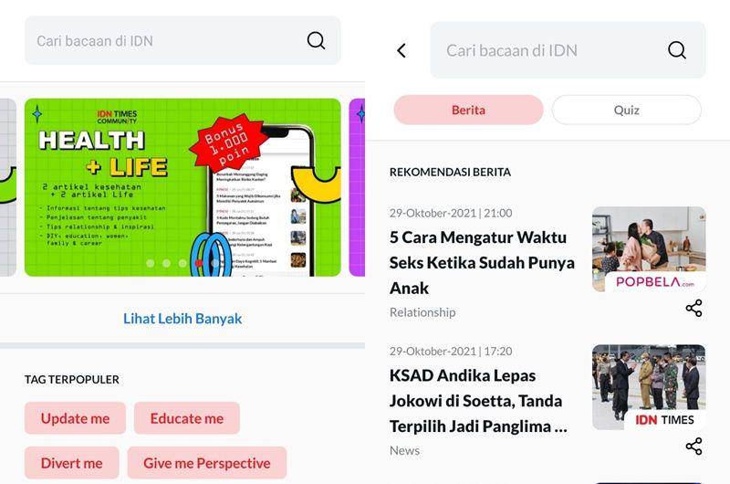 tangkapan layar IDN App (dok. pribadi/Laura Astrellia)