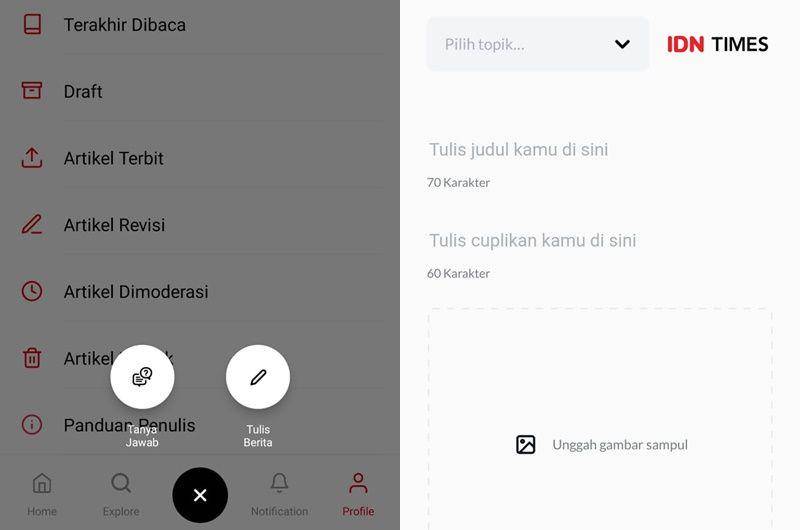 tangkapan layar IDN App (dok. pribadi/Laura Astrellia)