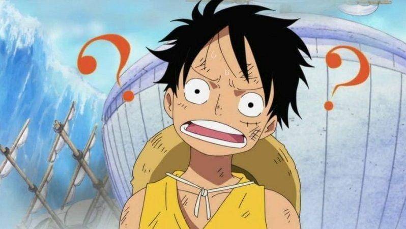 Luffy kebingungan. Dok. Toei Animation
