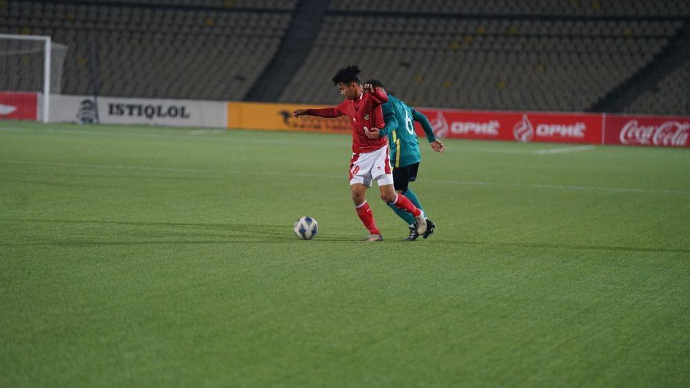 Timnas U-23 lawan Australia. (pssi.org)