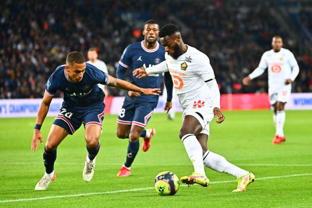 potret duel PSG vs Lille (twitter.com/LOSC_EN)