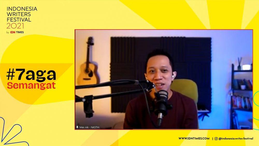 IWF 2021: 5 Tips Belajar Copywriting dari Mas Aik Si 'Tukang Sambat'