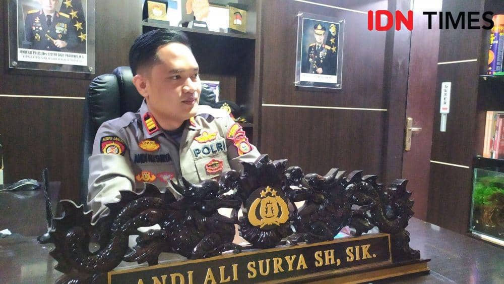 Kapolsek Panakkukang AKP Andi Ali Surya. IDN Times/Sahrul Ramadan