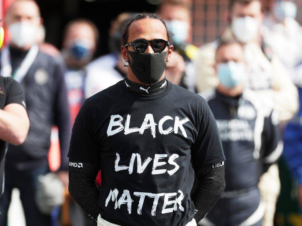 Lewis Hamilton menyuarakan Black Lives Matter (independent.co.uk)