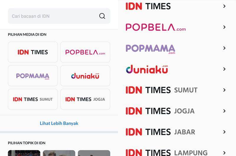 tangkapan layar IDN App (dok. pribadi/Laura Astrellia)