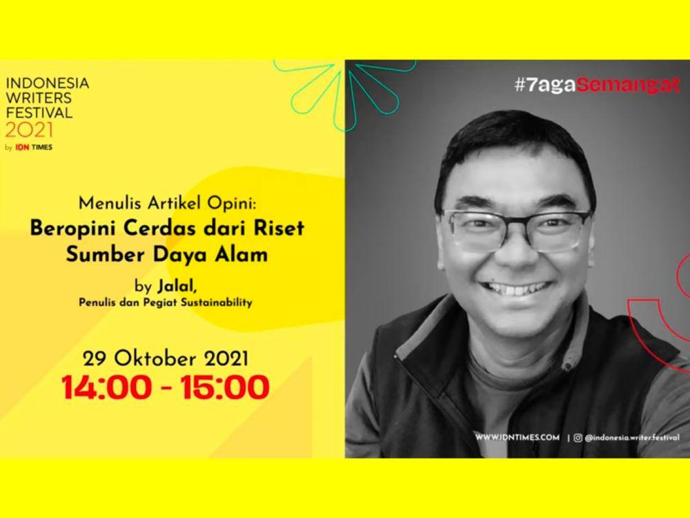 IWF2021: Cerdas Bersuara, 8 Tips Menulis Opini agar Tembus Media Massa