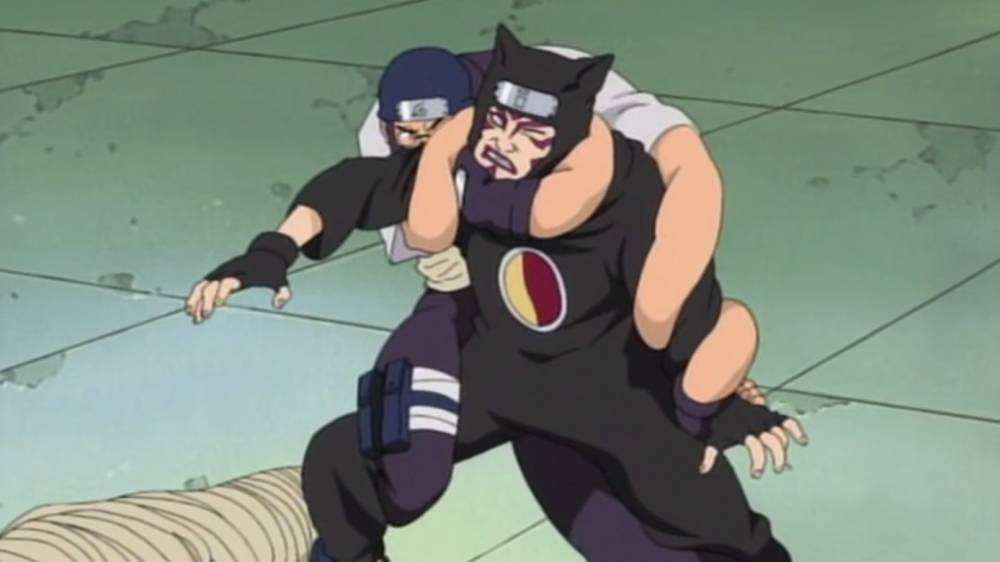 Kankuro vs Misumi Tsurugi (dok. Netflix/Naruto)