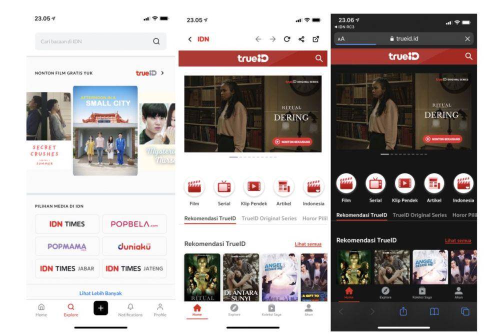 tangkapan layar IDN App (dok. pribadi/Laura Astrellia)
